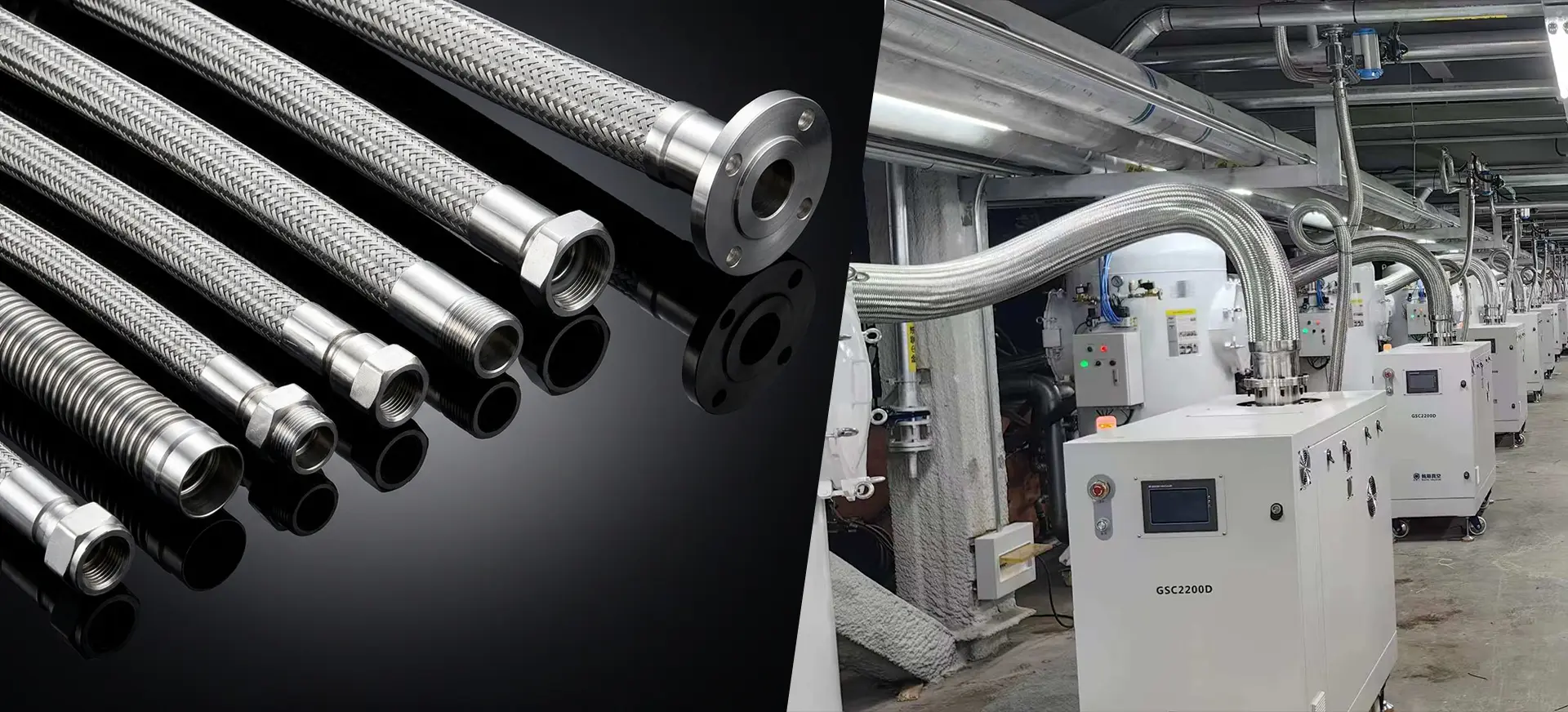 Chinese fabrikant van metalen slangen
