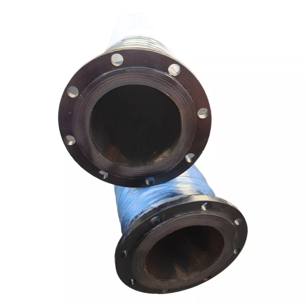 Flexibele rubberen flensslang met grote diameter Flexibele rubberen flensslang met grote diameter