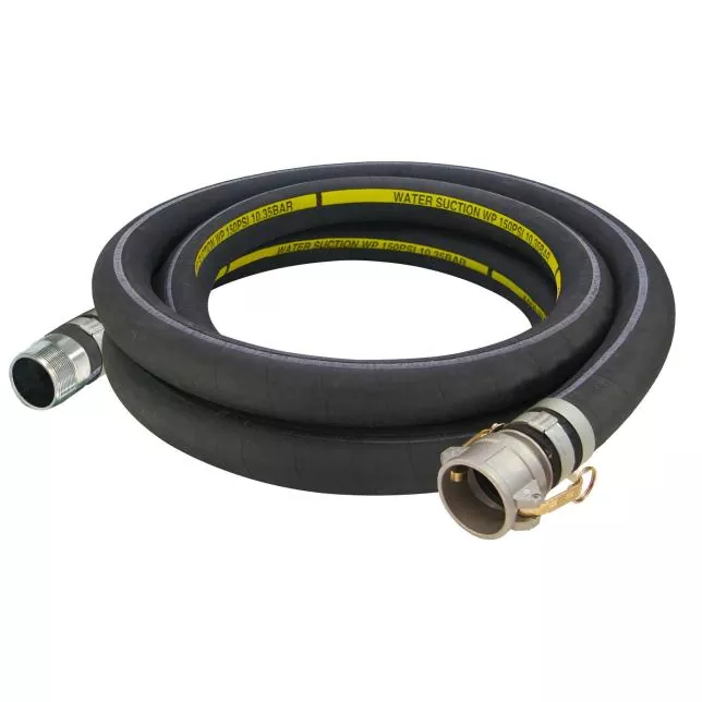 Wateraanzuig- en afvoerslang met grote diameter