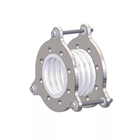 PTFE gevoerde metalen dilatatievoeg